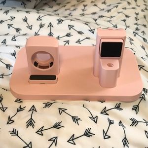 Charging stand for Apple Watch and phone
